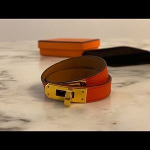 Hermès Kelly double tour bracelet